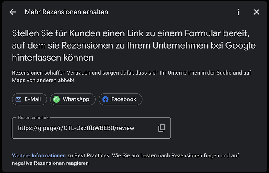 google bewertung ohne anmeldung